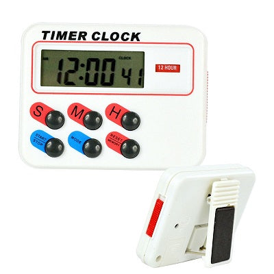 566 Reloj digital con temporizador de cuenta atrás de 23 horas con soporte de imán