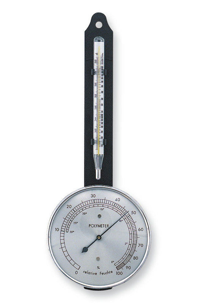 1908.1: termohigrómetro analógico, rango temperatura -30 a +50ºC - Quimivitalab