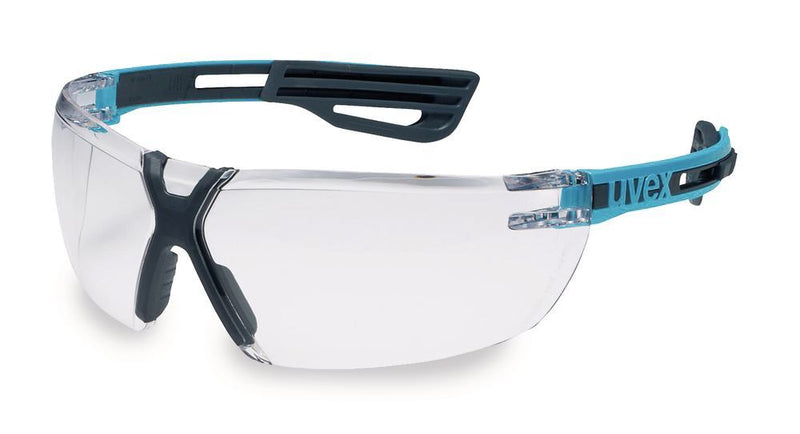 1CP7.1 Gafas de seguridad x-fit pro, transparentes, azul, antracita, 9199245 - Quimivitalab
