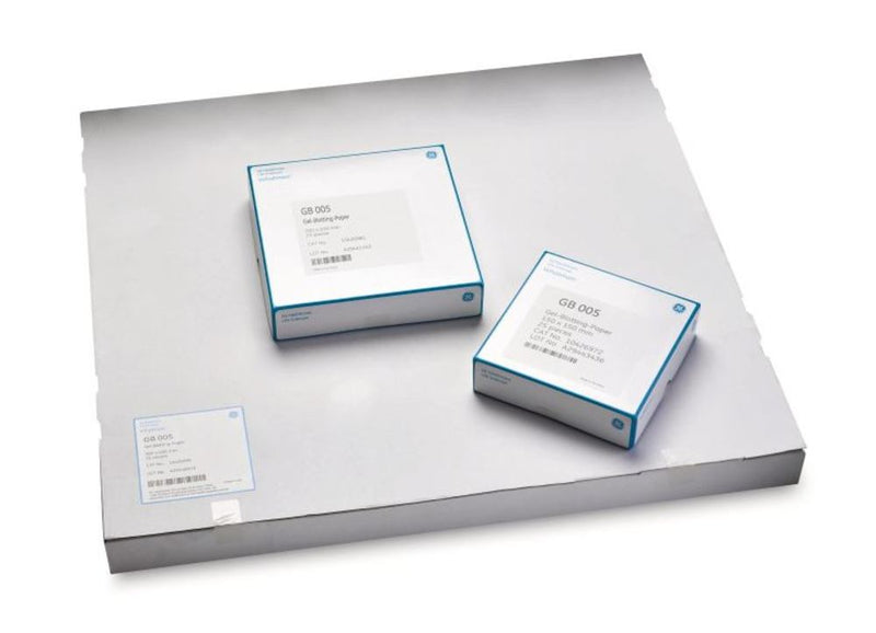 A126.1 Papel secante de gel Whatman ® GB005 Espesor 1.5 mm, 58 x 58 cm (25 hojas) - Quimivitalab