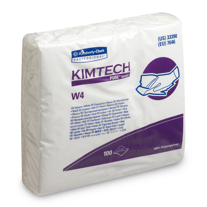 HYL1.1: Toallitas desechables KIMTECH ® Pure W4, 7605 (100 Uds) - Quimivitalab