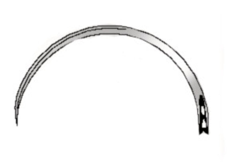 LX62.1: Agujas quirúrgicas 34 mm, 3/8 circular, redondo (12 Uds) - Quimivitalab