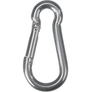 0006-5300 Mosquetón de acero inoxidable, 50  mm