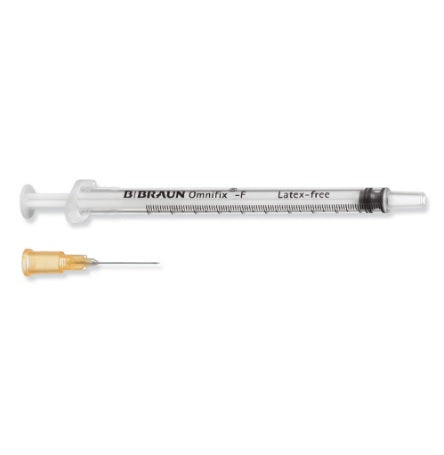 0053.1 Jeringa desechable Omnifix F Duo, 1 ml - 100 uds - Quimivitalab