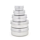 008.015-AL Bote de aluminio con tapa a rosca. Capacidad 15 gramos (20 uds) - Quimivitalab