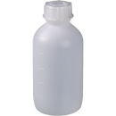 0301-0250 Botella universal graduada de HDPE con tapón de PP,  250ml