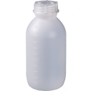 0301-0500  Botella universal graduada de HDPE con tapón de PP,  500 ml