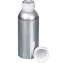 0327-0300 Botella de aluminio con tapón de rosca, homologación UN, 300 ml