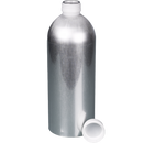 0327-1200 Botella de aluminio con tapón de rosca, homologación UN, 1200 ml