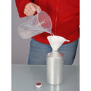 0329-1250 Botella de aluminio con tapón de rosca, homologación UN, 1250 ml