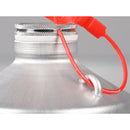 0329-1250 Botella de aluminio con tapón de rosca, homologación UN, 1250 ml