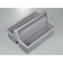 0361-0008 Portabotellas para 8 botellas de máximo Ø 95 mm, HDPE gris