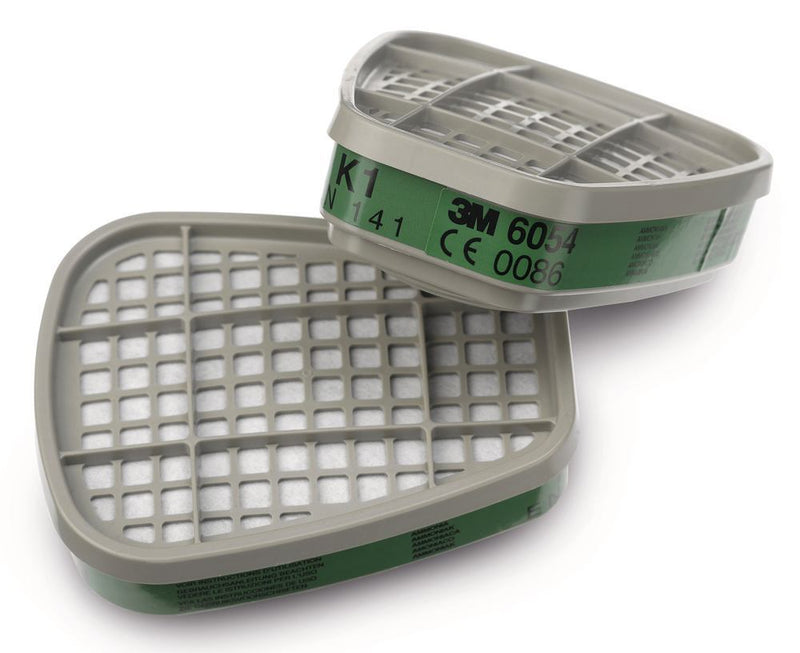 L171.1  Filtro respiratorio 3M™ Filtro de gas, K1, 6054 (8 unidades)