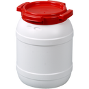 1105-0006 Bote cuello ancho de HDPE para la eliminación de residuos, Vol. 6 litros