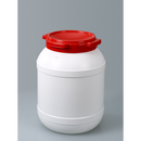 1105-0026 Bote de cuello ancho de HDPE para eliminación de residuos, 26 litros