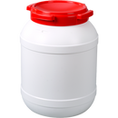 1105-0026 Bote de cuello ancho de HDPE para eliminación de residuos, 26 litros