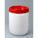 1105-0033 Bote de cuello ancho de HDPE para eliminación de residuos, 34 litros