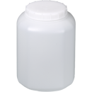 1406-1005 Bote de cuello ancho con tapa, HDPE 5 litros