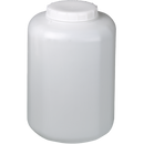 1406-1010 Bote de cuello ancho con tapa de HDPE, 10 litros