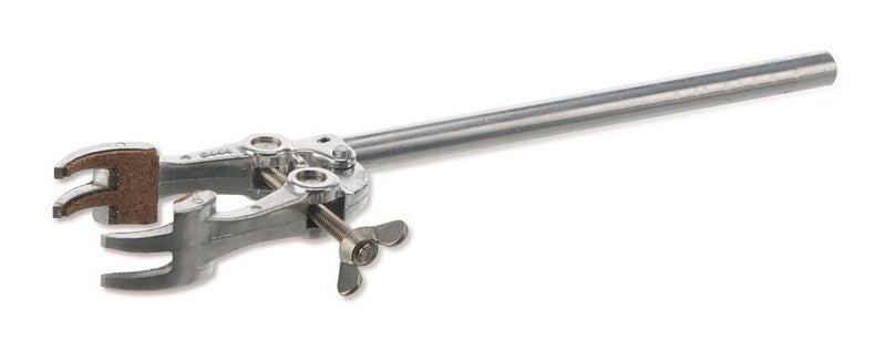 1C50.1 Abrazadera de soporte universal de aluminio, con inserciones de corcho