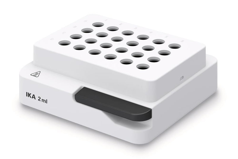 1H8E.1 Bloque intercambiable para 24 viales de reacción cónicos de 2 ml