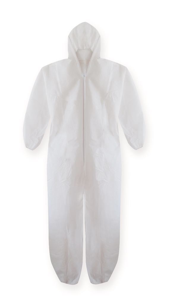 1N2Y.1 Mono blanco desechable de polipropileno no tejido Talla XXXL (10 unidades)