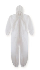 1N2N.1 Mono blanco desechable de polipropileno no tejido Talla M (10 unidades)