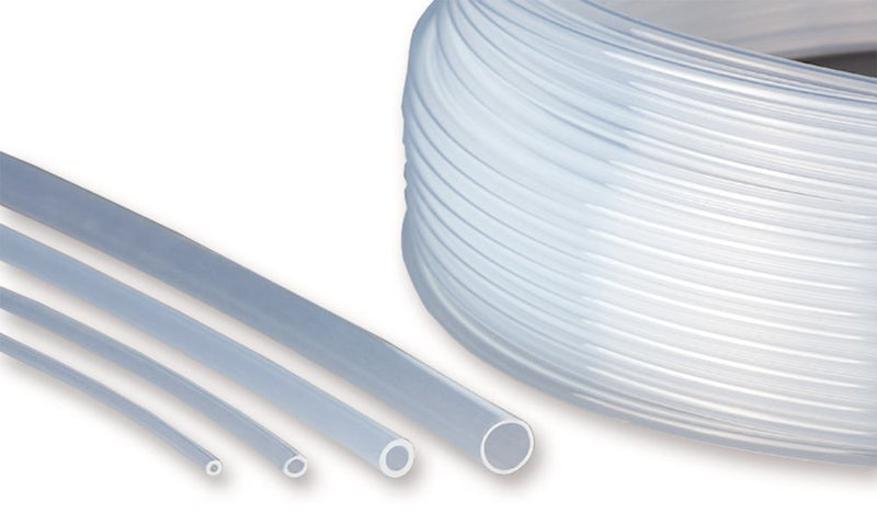 1NAN.1 Tubo de PFA, Ø interno 0.8 mm., Ø exterior 1,6 mm (5 metros por paquete)