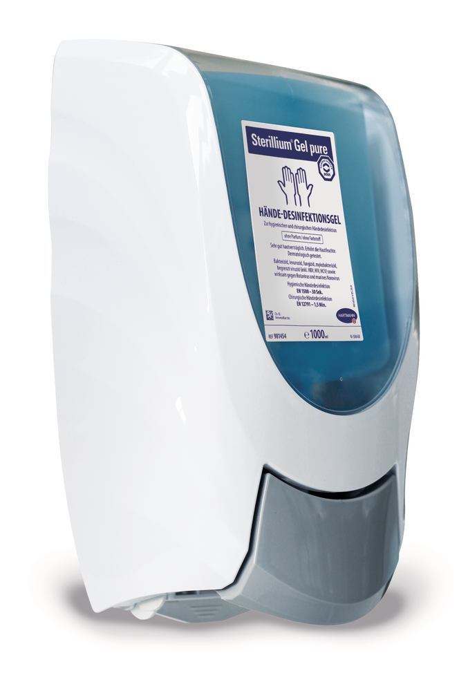 1XY1.1 Dispensador de jabón y desinfectante CleanSafe Basic - Quimivitalab