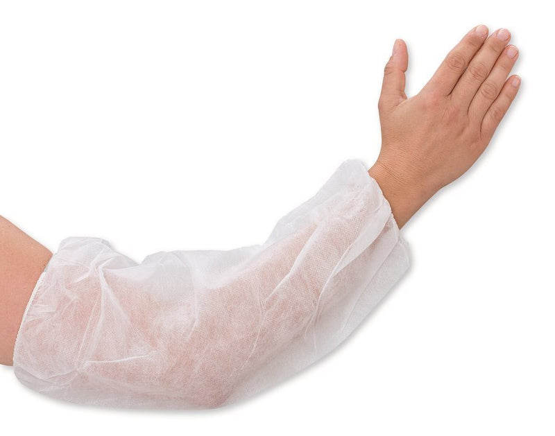 1Y13.1 Mangas protectoras de vellón de PP, estándar, blancas (100 uds) - Quimivitalab