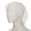 1Y21.1 Gorro de redecilla HoneyComb, desechable, blanco (100 uds) - Quimivitalab