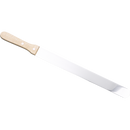 5313-0300 Espátula de cuchilla en acero inoxidable y mango de madera, 300 mm