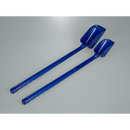 5378-5020 Pala detectable de mango largo PS estéril azul, 100 ml (10 unidades)