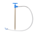 5600-0802 Bomba PP para barril con manguera y grifo, inmersión hasta 80 cm