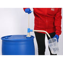 5600-1501 Bomba de PP para barril con boquilla, inmersión hasta 150 cm