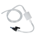 5605-1000 Sifón de aspiración con grifo de rótula, LDPE/PVC/PP, 9 litros/minuto