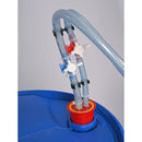 5610-1030 Bomba PP para barril estanca al gas, inmersíón hasta 67 cm, 200 litros/minuto