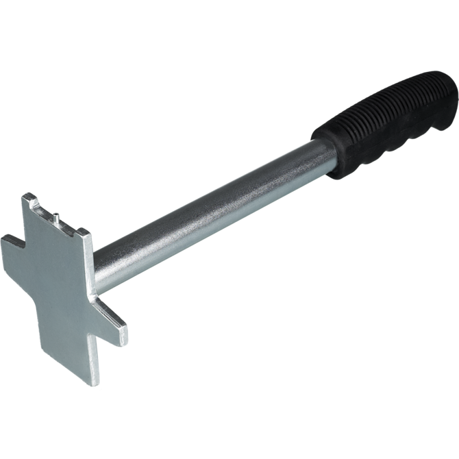 5690-0090 Llave universal para barril, de acero galvanizado