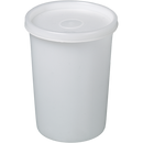 6210-0500 Bote redondo para uso general PE  500ml  apilable 