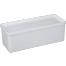 6250-2300 Bote cuadrado uso general, PE, 2000 ml, 255 x 103 x 94 mm