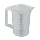7204-1000 Jarra de medición industrial, PP, 1000 ml, asa cerrada