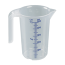 7210-0500 Jarra graduada, PP, apilable, 500 ml