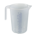 7210-3000 Jarra graduada, PP, apilable, 3000 ml