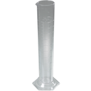 7506-1000 Probeta transparente, con escala en relieve, clase B, 1000 ml