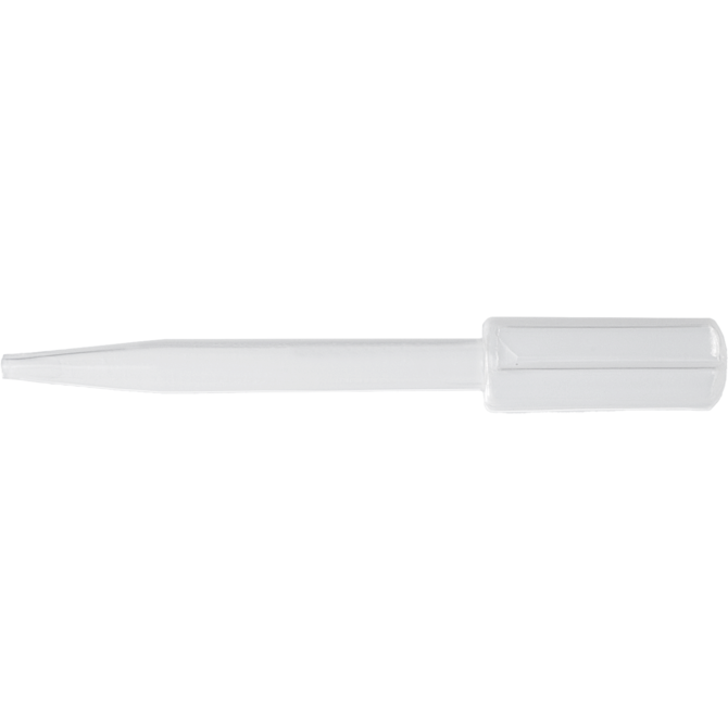 7555-0001 Pipetas Pasteur desechables LDPE, 1,8 ml, 98 mm (pack de 100 uds)