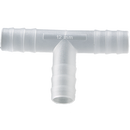 8711-0012 Conectores de manguera en T. PVDF.Ø11-13mm.cilíndrico (10 uds)