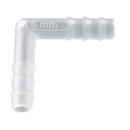 8713-0006 Conectores de manguera en ángulo.PVDF.Ø5-7mm.cilíndrico (10 uds)