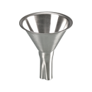 9604-0001 Embudo de acero inoxidable. Ø exterior 60 mm, vol. 37 ml