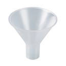 9606-0080 Embudo para polvo de PP/PE. Ø ext. 80 mm. Ø salida 21 mm volumen 109 ml