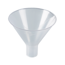 9606-0100 Embudo para polvo de PP/PE Ø ext.100 mm. Ø salida 22 mm  volumen 228 ml